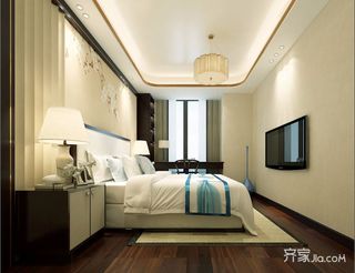 新中式卧室装修效果图