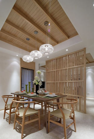 清新原木宜家自然风设计餐厅装饰大全